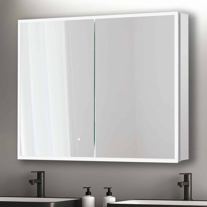 Edge Royale 48" x 32" LED Lighted Medicine Cabinet | ANVE Kitchen &amp; Bath
