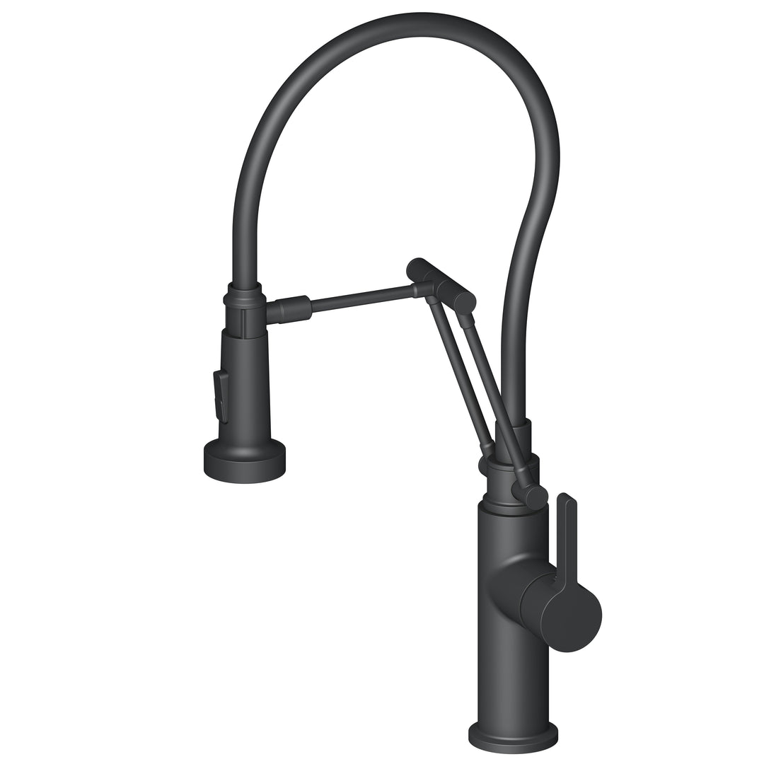 Single-Handle Pull-Out Kitchen Faucet in 208