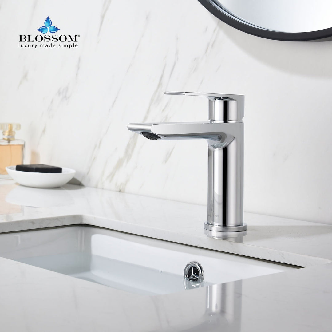 Single-Handle Single-Hole Bathroom Faucet in 102