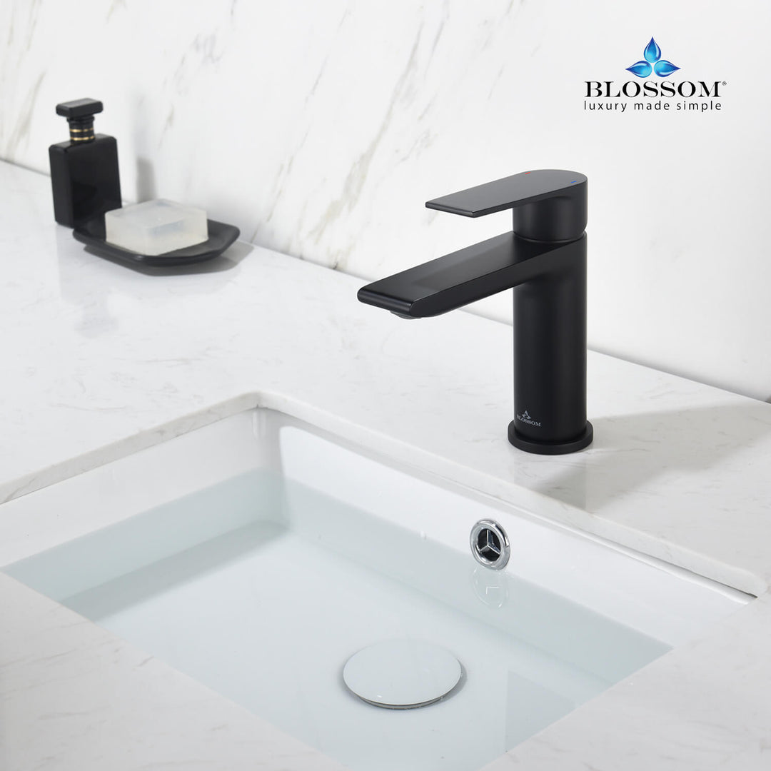 Single-Handle Single-Hole Bathroom Faucet in 102