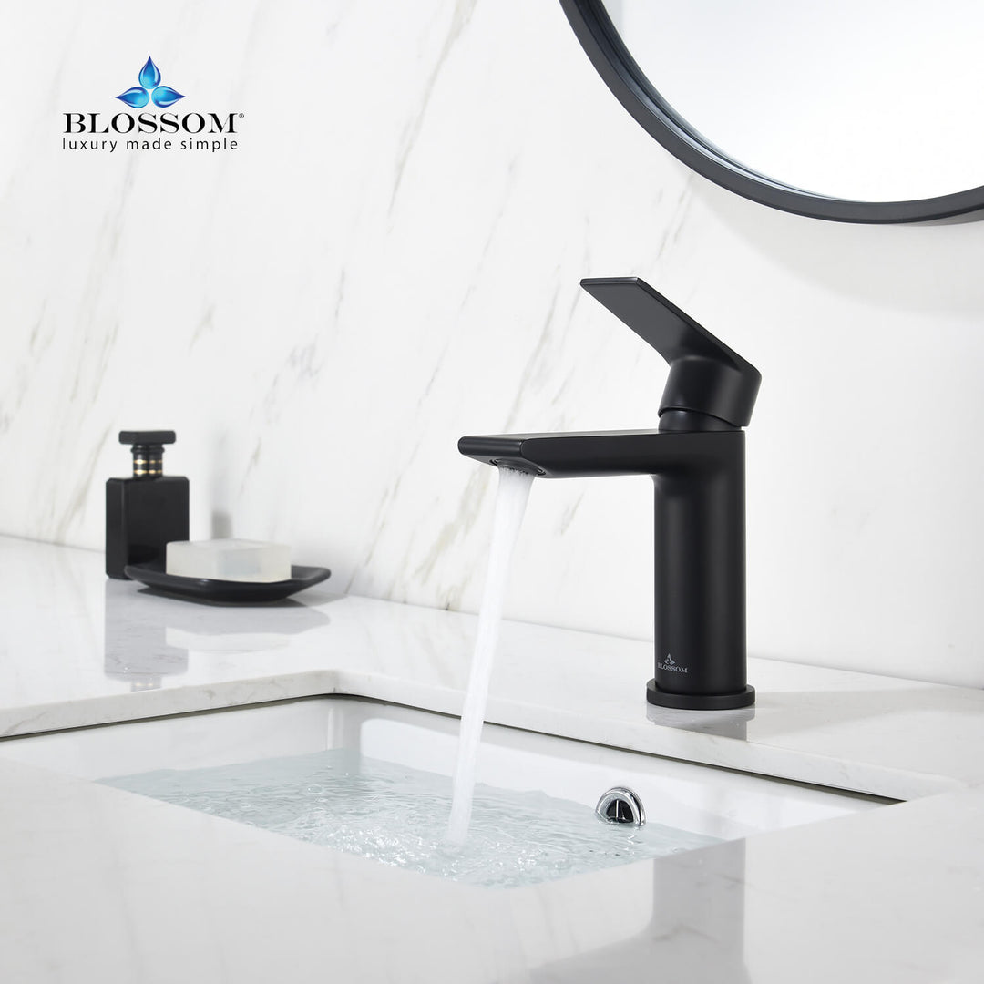 Single-Handle Single-Hole Bathroom Faucet in 102