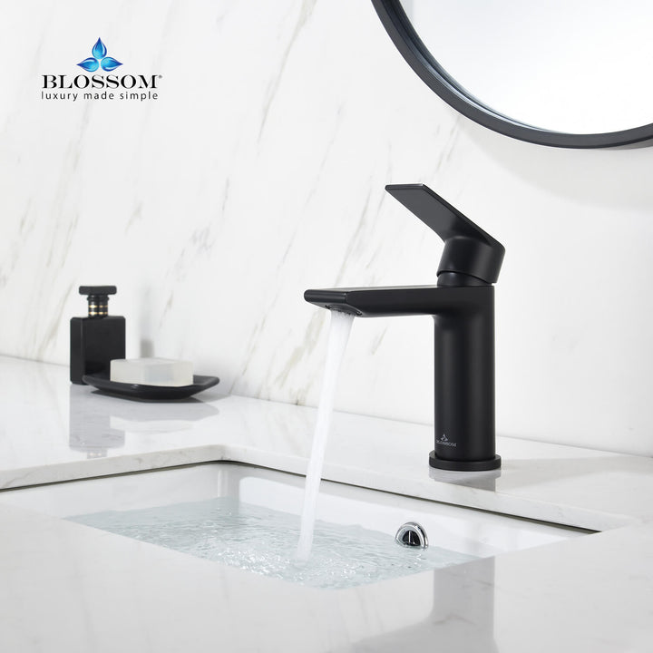 Single-Handle Single-Hole Bathroom Faucet in 102
