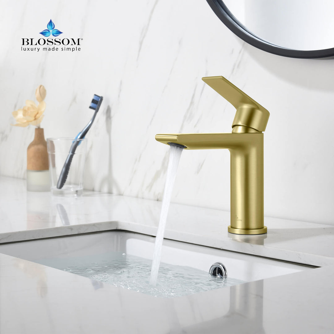 Single-Handle Single-Hole Bathroom Faucet in 102