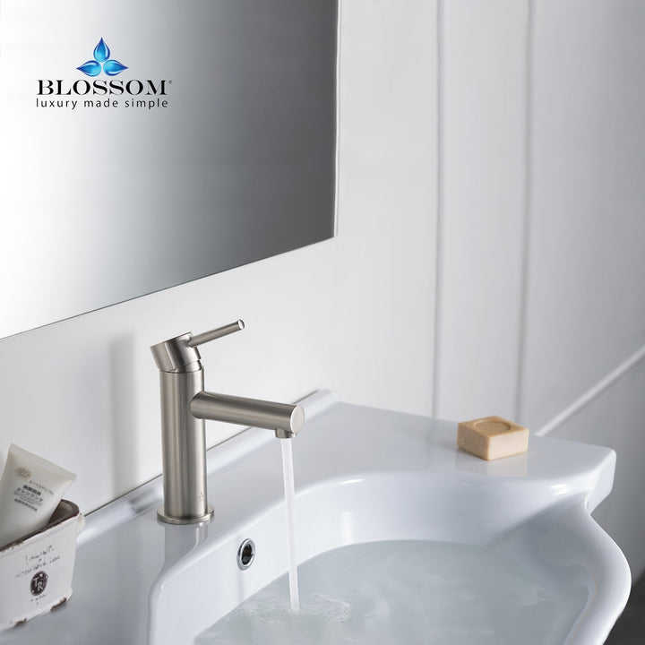 Single-Handle Single-Hole Bathroom Faucet in 116