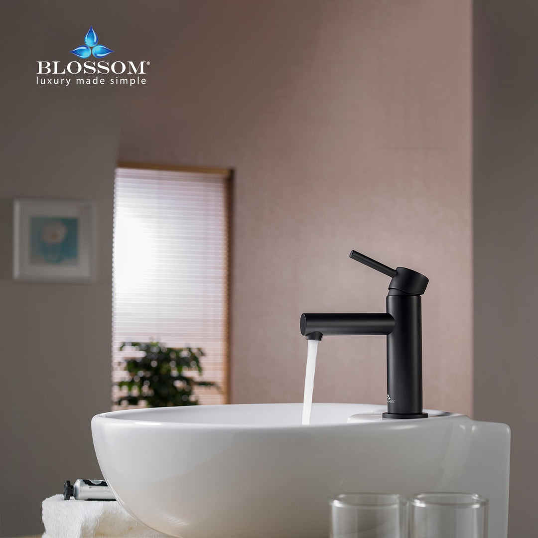 Single-Handle Single-Hole Bathroom Faucet in 116
