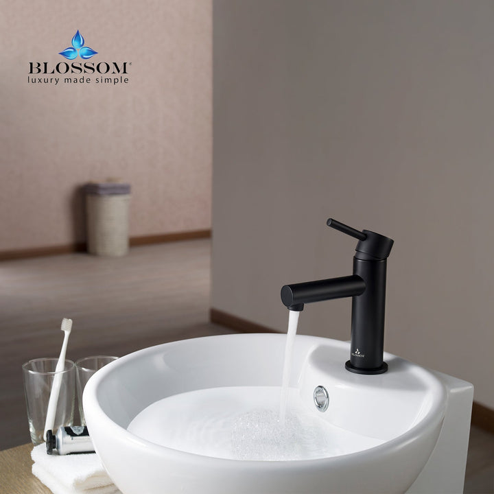 Single-Handle Single-Hole Bathroom Faucet in 116