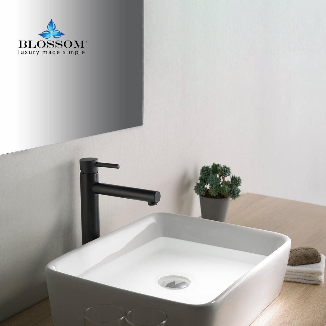 Single-Handle Single-Hole Bathroom Faucet in 117