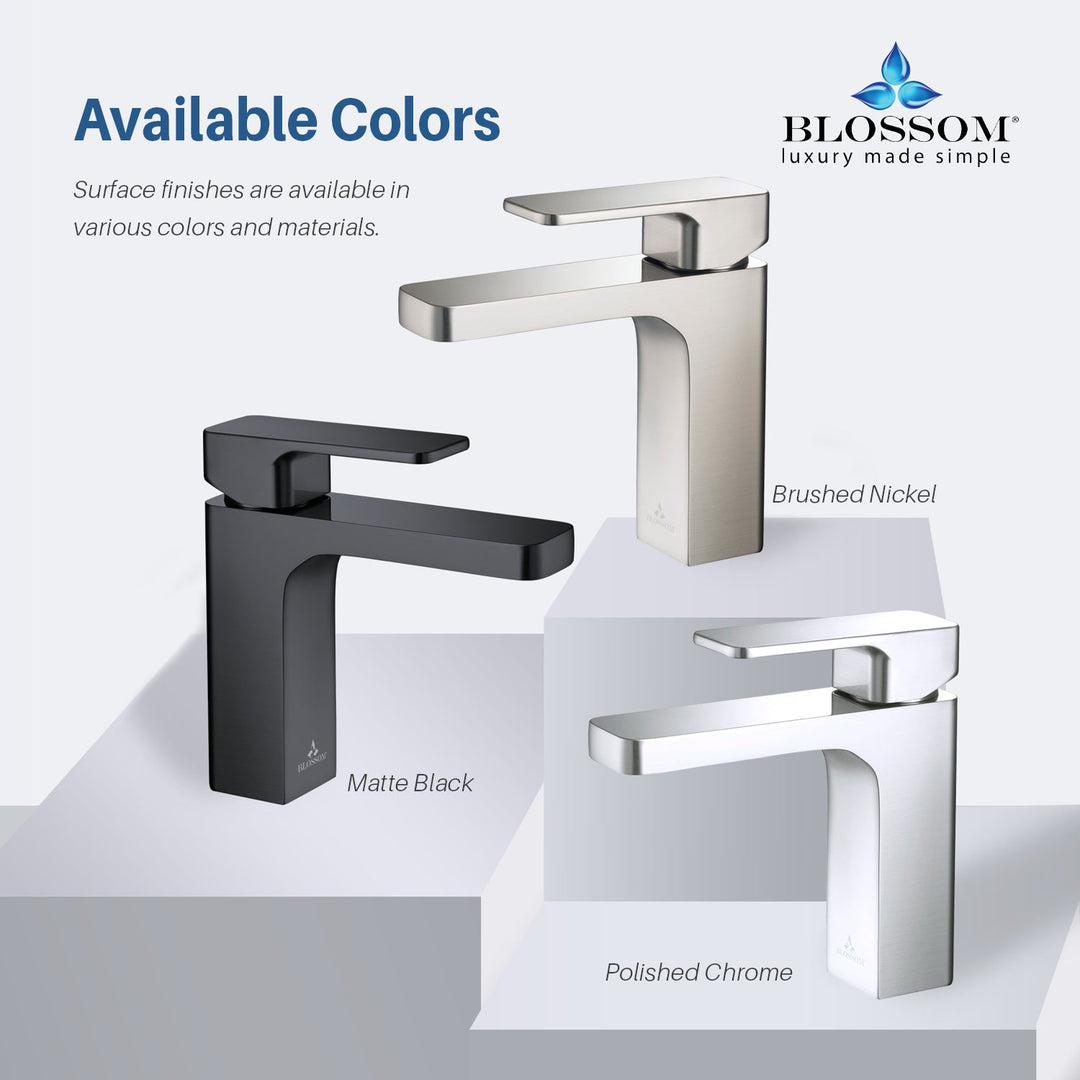 Single-Handle Single-Hole Bathroom Faucet in 118
