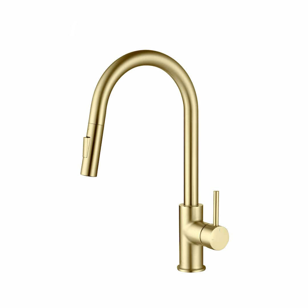 Single-Handle Pull-Down Kitchen Faucet in 206 | ANVE Kitchen & Bath