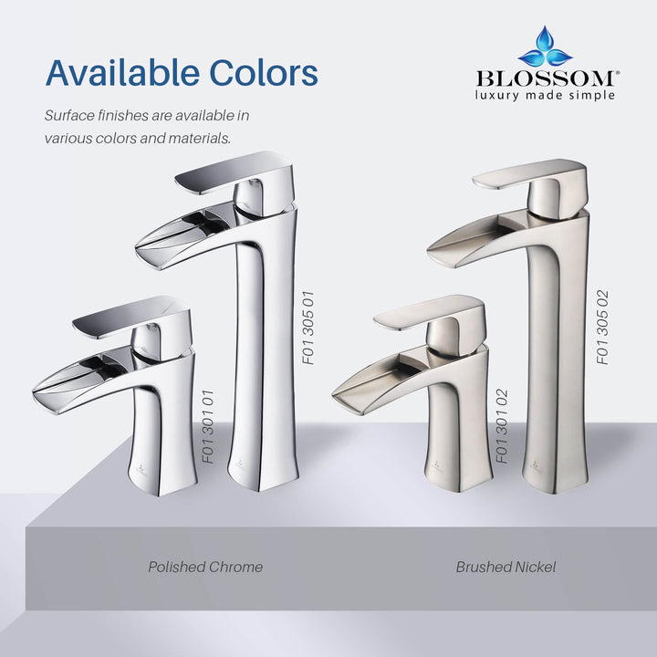 Single-Handle Single-Hole Bathroom Faucet in 305