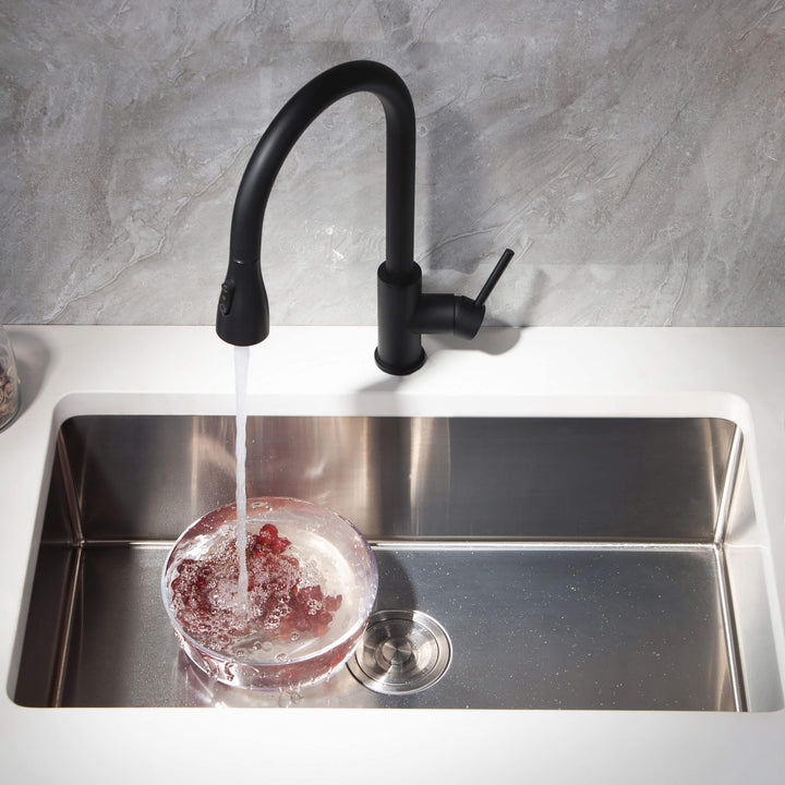Value Collection Single-Handle Pull-Down Kitchen Faucet in F102