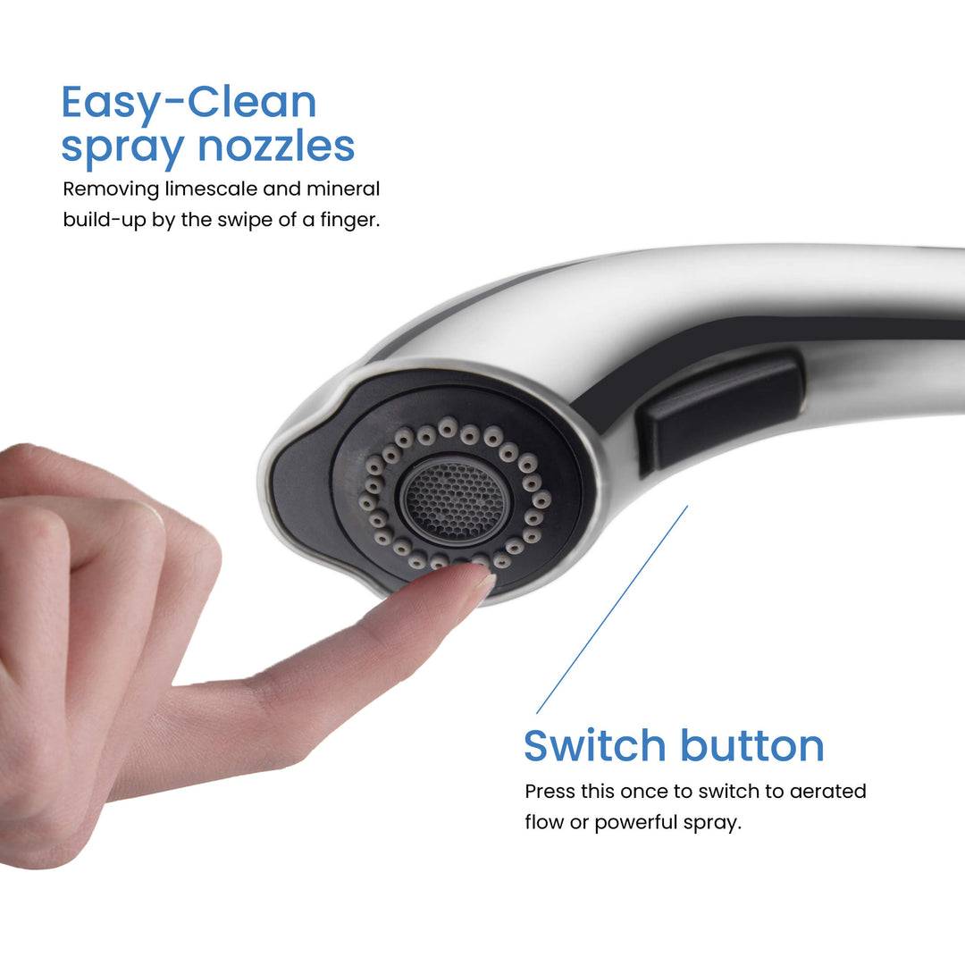 Value Collection Single-Handle Pull-Out Kitchen Faucet