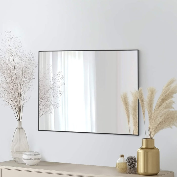 Metal Framed Bathroom Mirror