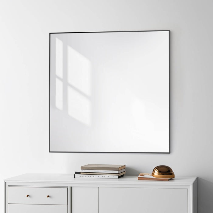 Metal Framed Bathroom Mirror