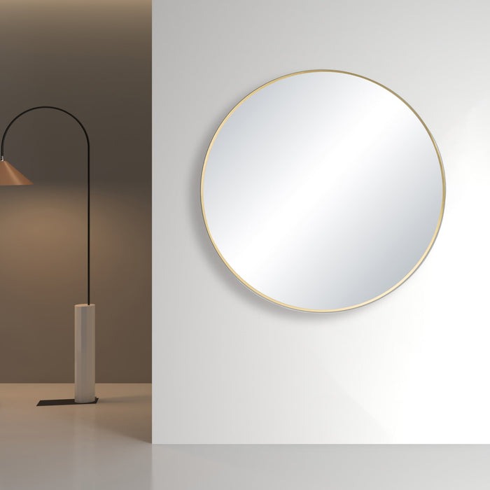 Metal Framed Bathroom Mirror