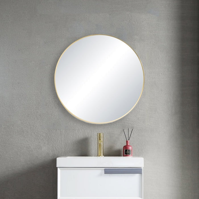 Metal Framed Bathroom Mirror