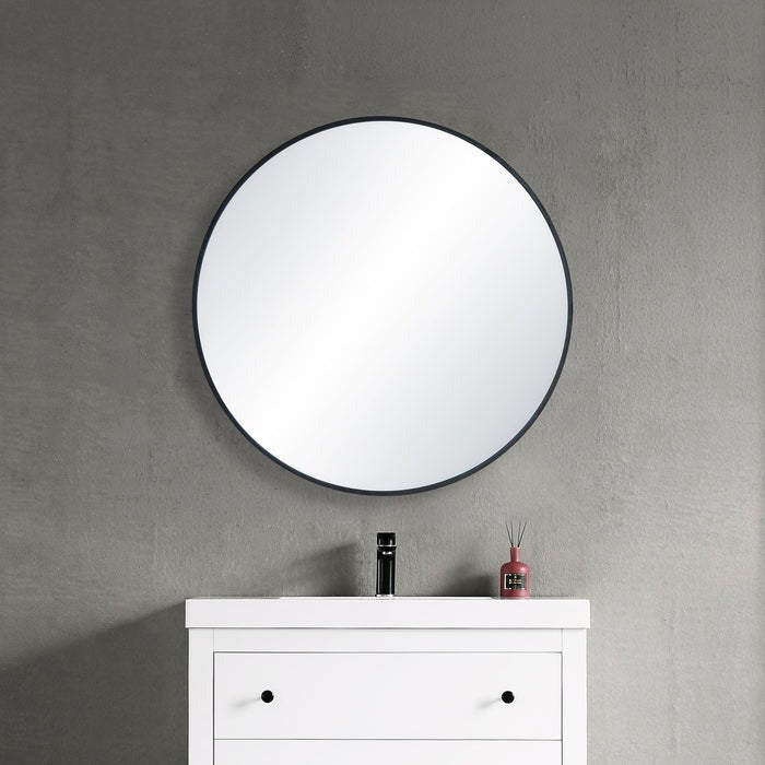 Metal Framed Bathroom Mirror