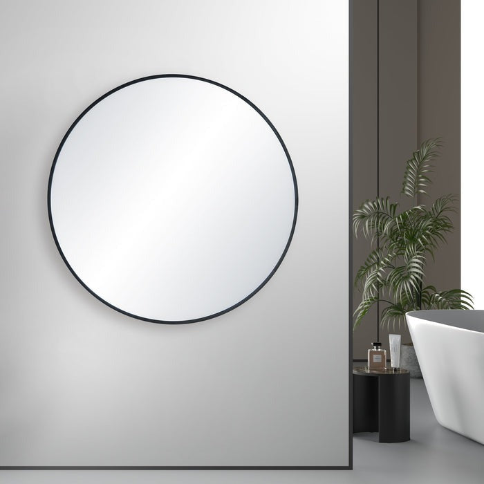 Metal Framed Bathroom Mirror
