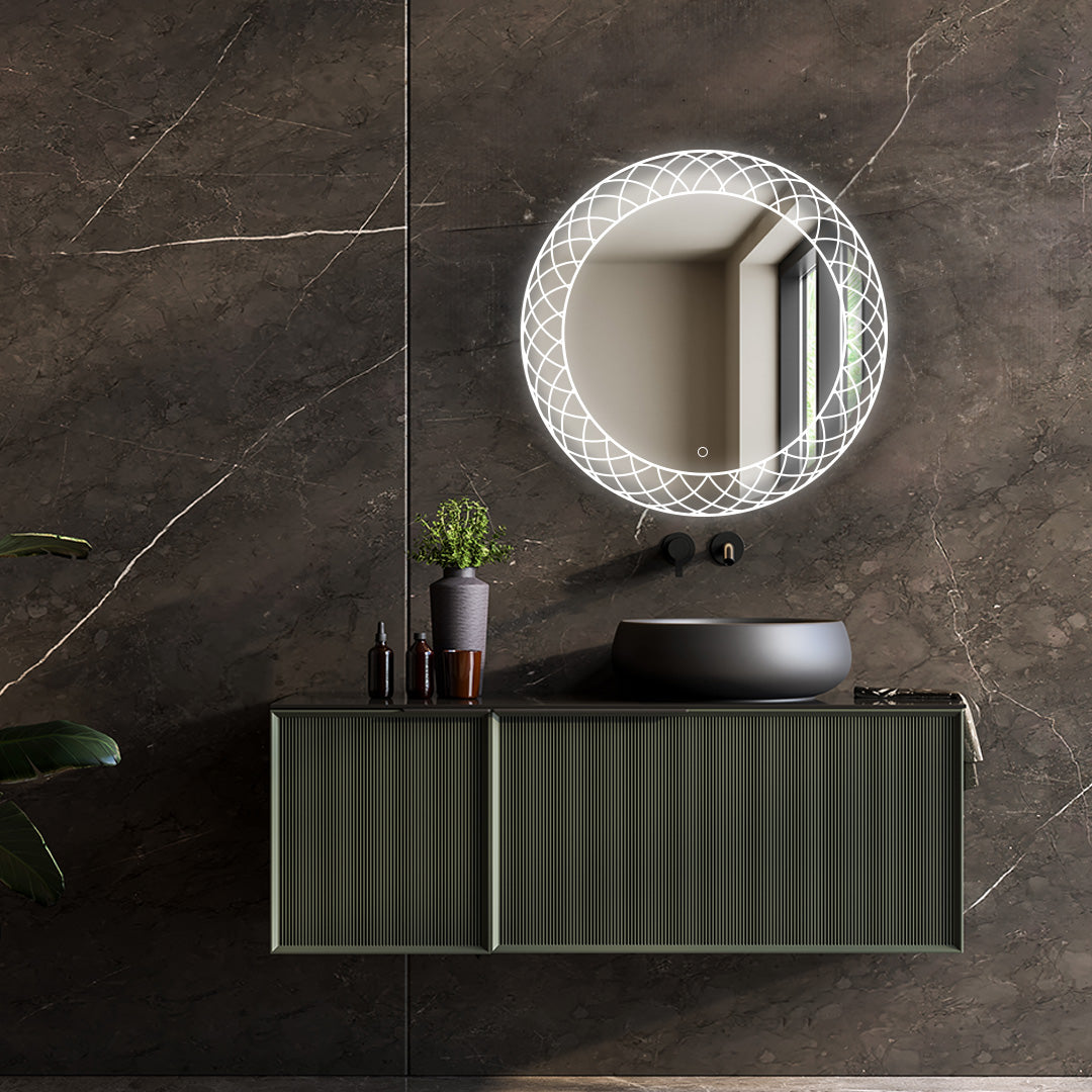 Frost 30" LED Bathroom Mirror, Anti-Fog