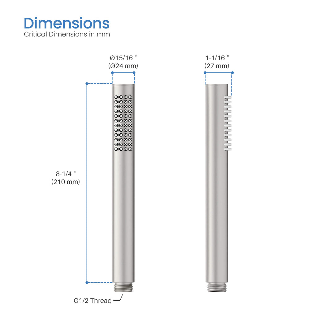 Halo Metal Handheld Shower Head