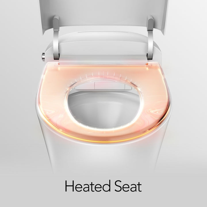 Pureflow Smart Toilet with Heated Seat and Bidet Wash