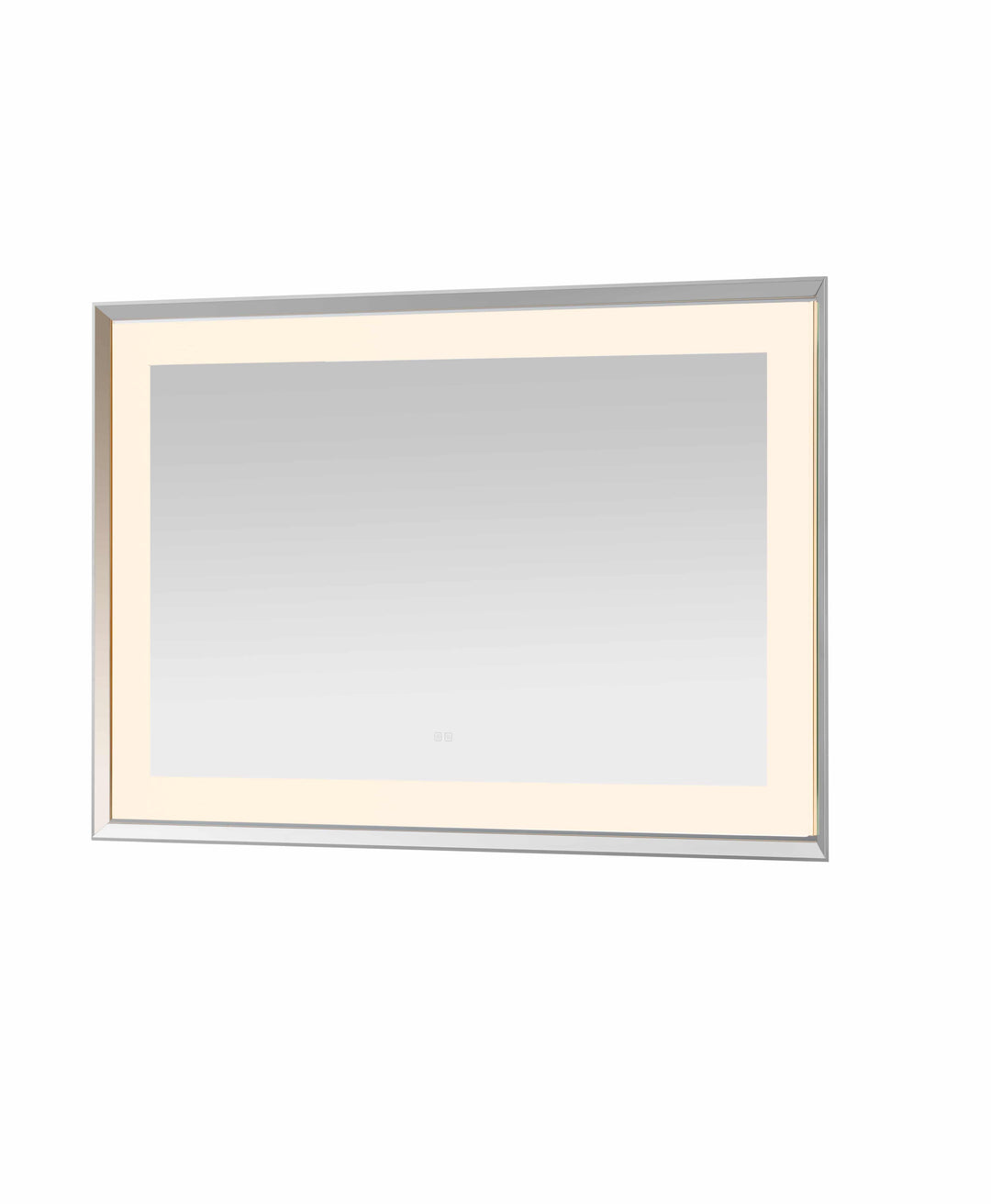 Madison 48" x 36" Framed LED Bathroom Mirror, Anti-Fog in Chrome