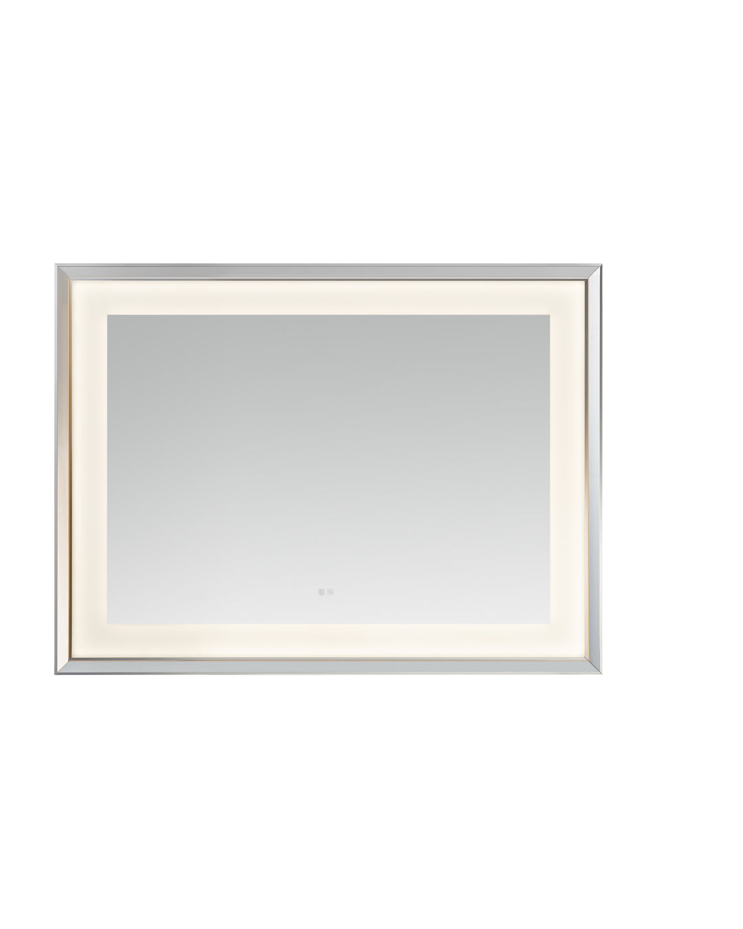 Madison 48" x 36" Framed LED Bathroom Mirror, Anti-Fog in Chrome