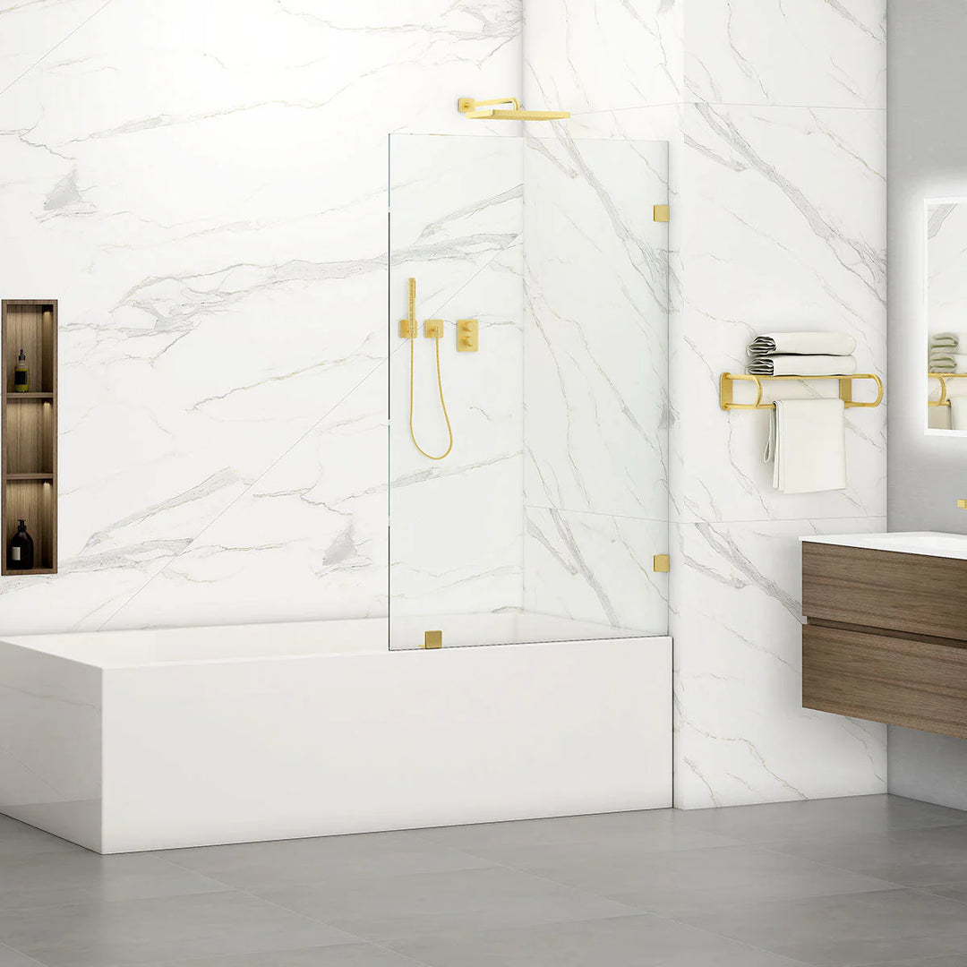 Isabel 30" x 66" Frameless Bathtub Screen Door