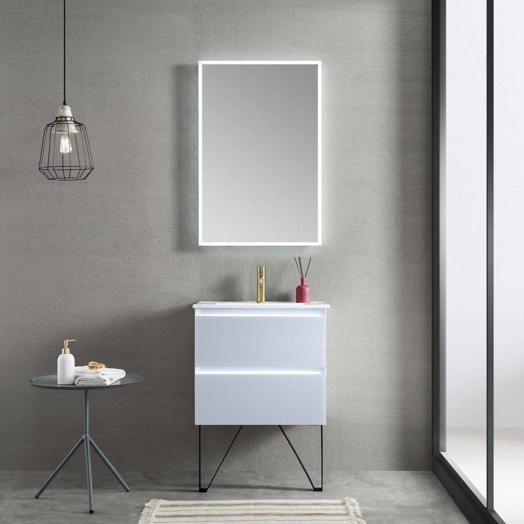 VAR|24 Inch|Calacatta White