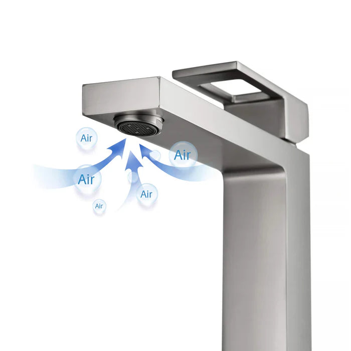 Quadra Single-Handle Single-Hole Bathroom Vessel Sink Faucet