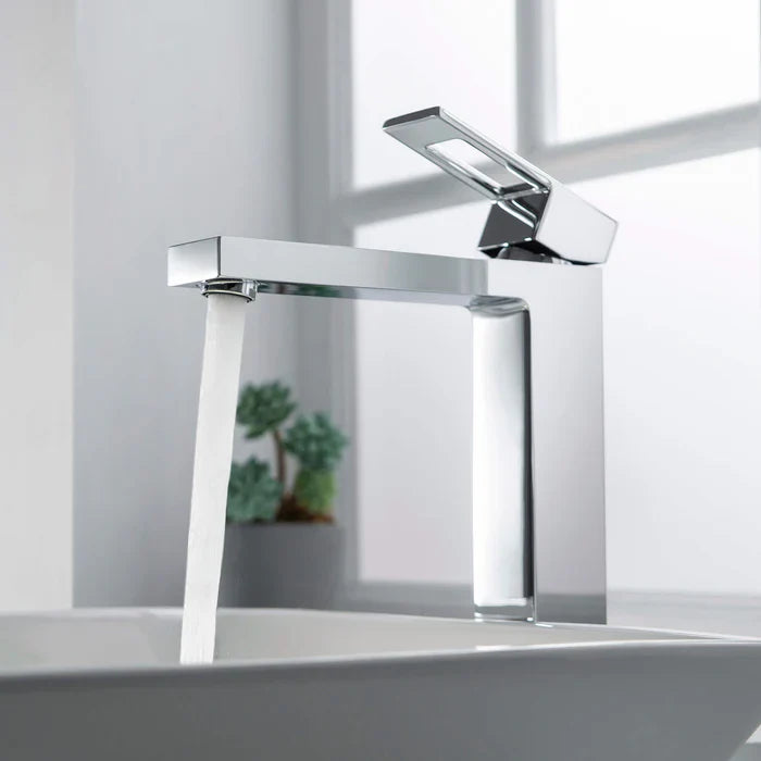 Quadra Single-Handle Single-Hole Bathroom Vessel Sink Faucet