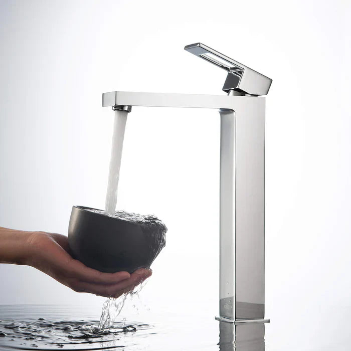 Quadra Single-Handle Single-Hole Bathroom Vessel Sink Faucet
