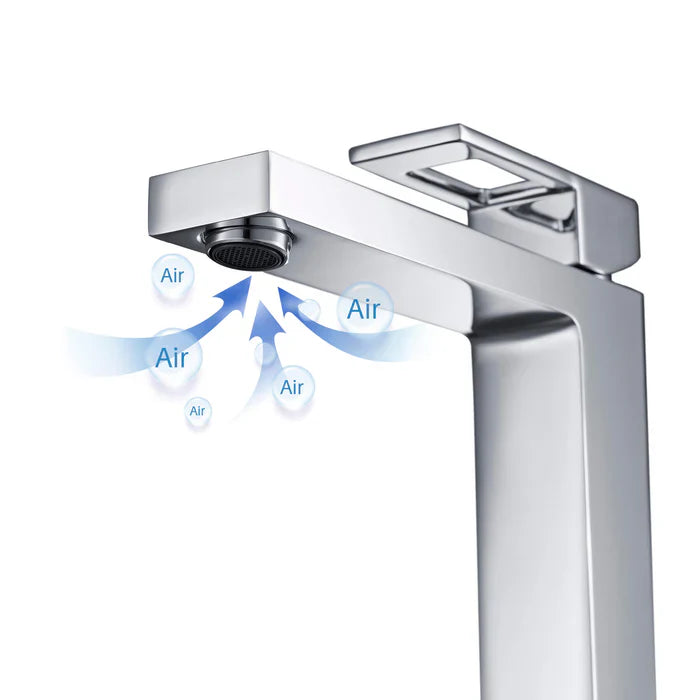 Quadra Single-Handle Single-Hole Bathroom Vessel Sink Faucet