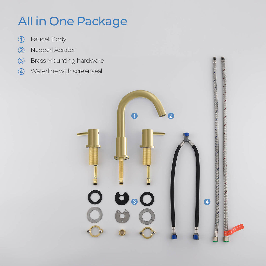 Widespread Bathroom Faucet in KBF1016