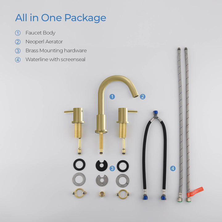 Widespread Bathroom Faucet in KBF1016