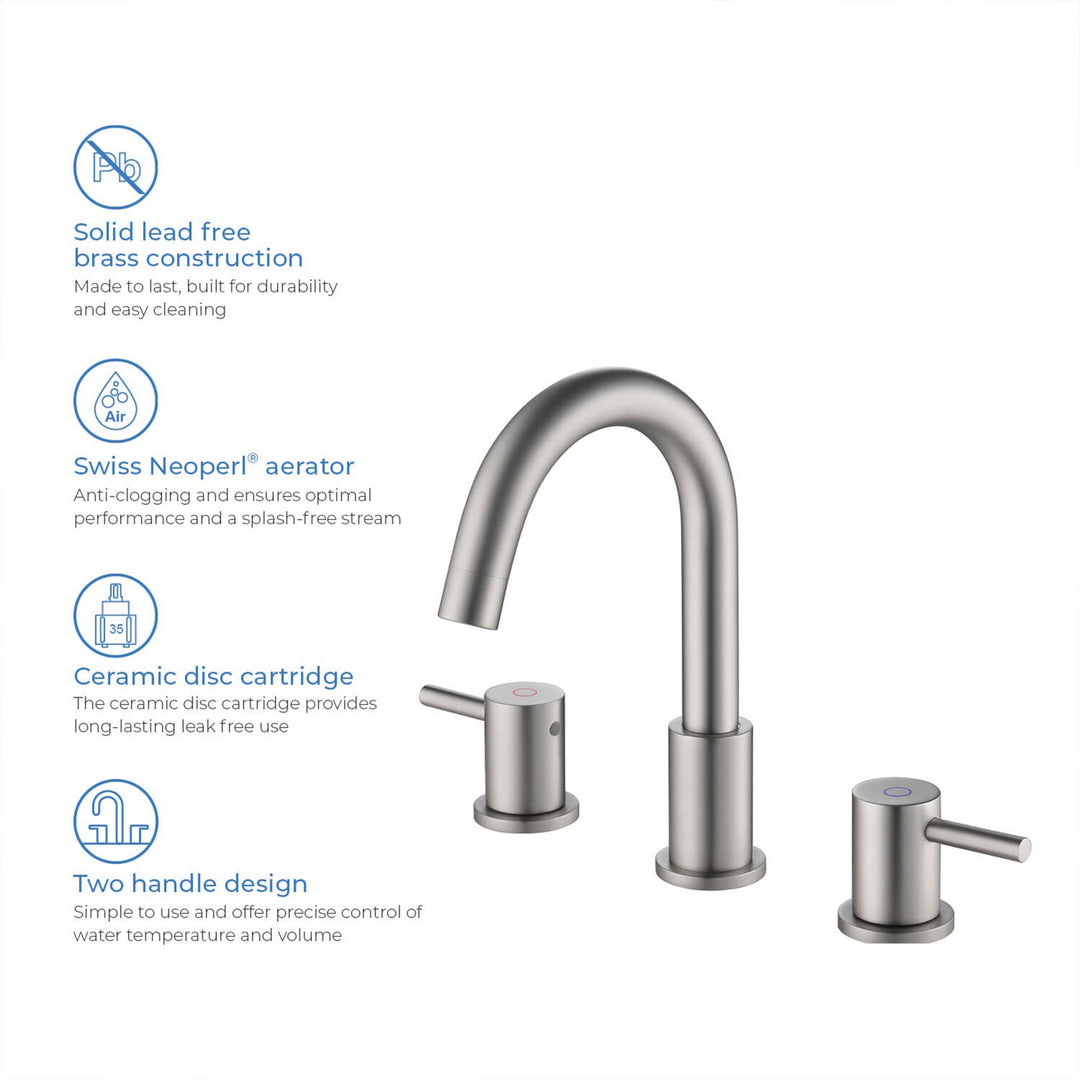 Widespread Bathroom Faucet in KBF1016