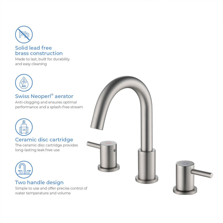 Widespread Bathroom Faucet in KBF1016