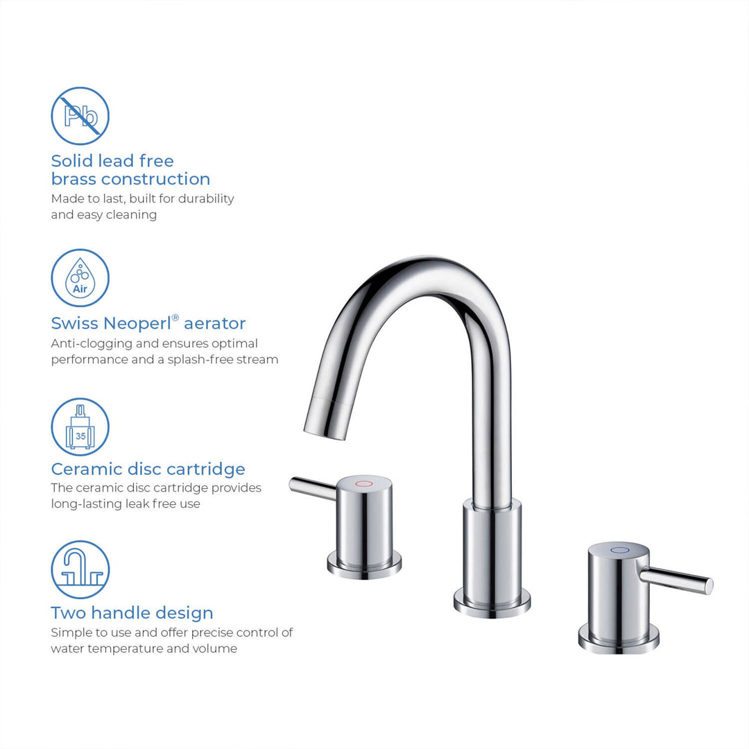 Widespread Bathroom Faucet in KBF1016