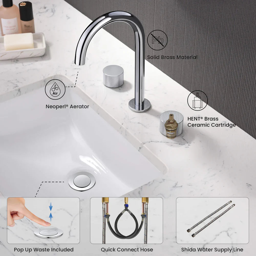 Widespread Bathroom Faucet in KBF1026