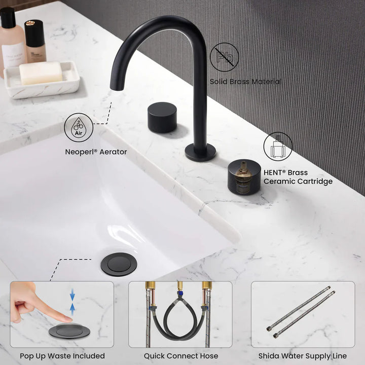 Widespread Bathroom Faucet in KBF1026