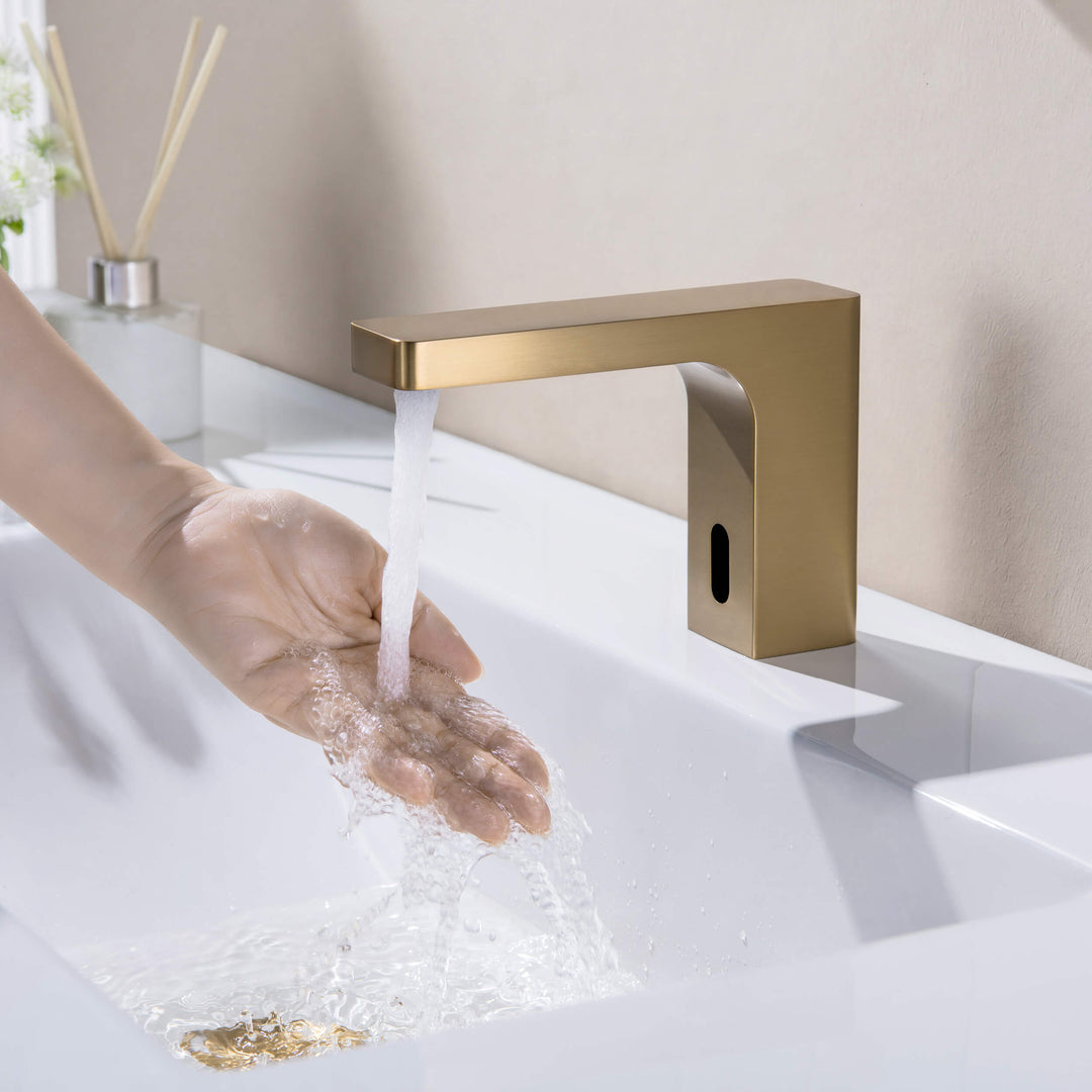 Fusion Touchless Bathroom Faucet with Pop-Up Drain