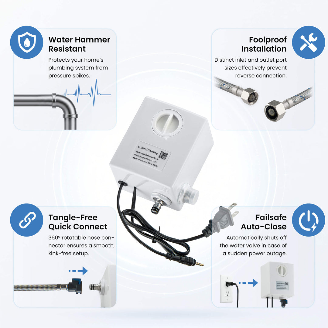 Fusion Touchless Bathroom Faucet with Pop-Up Drain