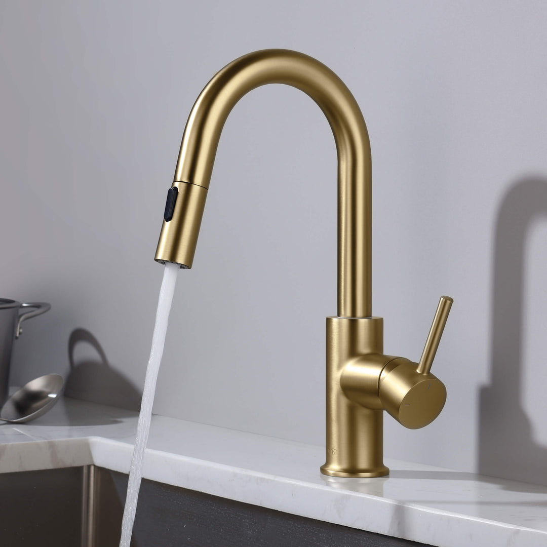Halo Single-Handle Pull-Down Kitchen &amp; Bar Faucet