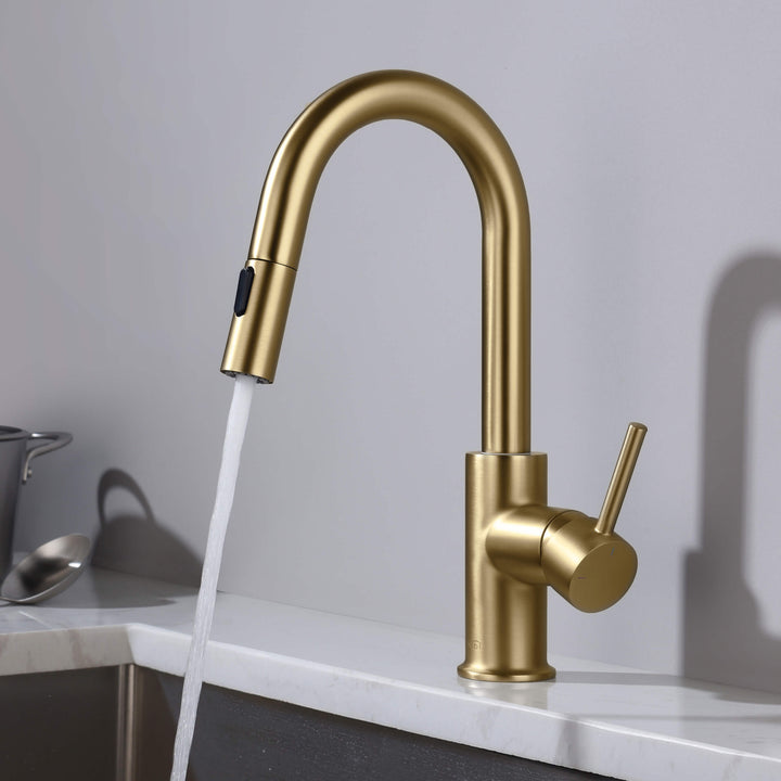 Halo Single-Handle Pull-Down Kitchen &amp; Bar Faucet
