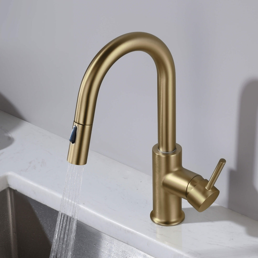 Halo Single-Handle Pull-Down Kitchen &amp; Bar Faucet