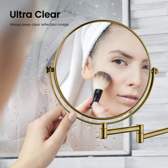 Wall-Mount Magnifying Makeup Mirror