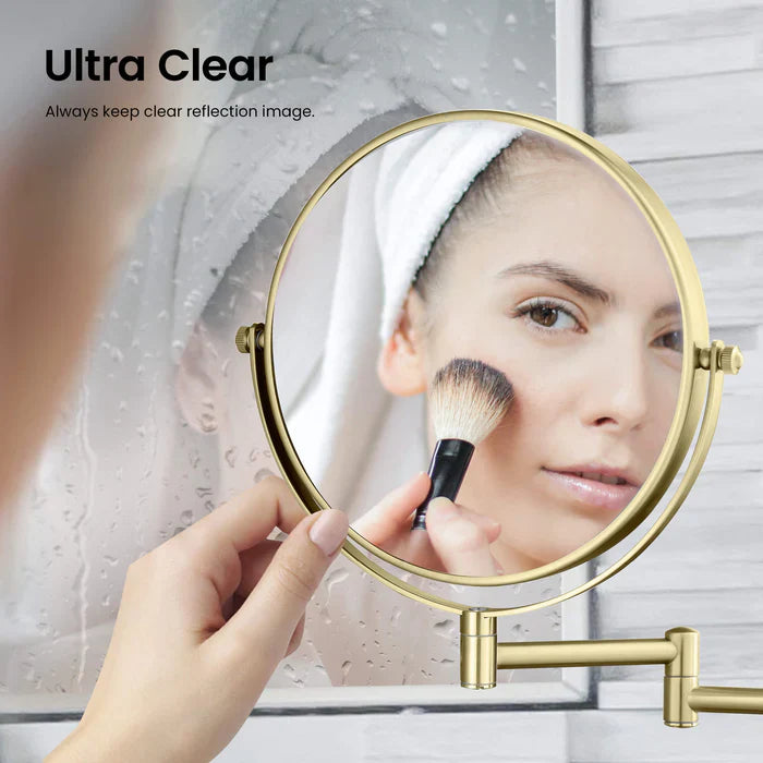 Wall-Mount Magnifying Makeup Mirror