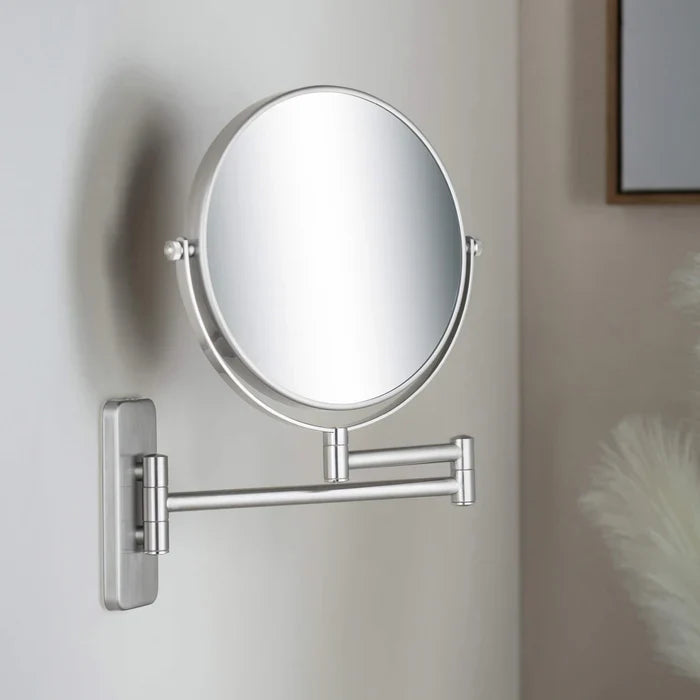 Wall-Mount Magnifying Makeup Mirror