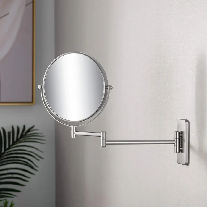 Wall-Mount Magnifying Makeup Mirror