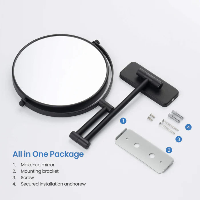 Wall-Mount Magnifying Makeup Mirror